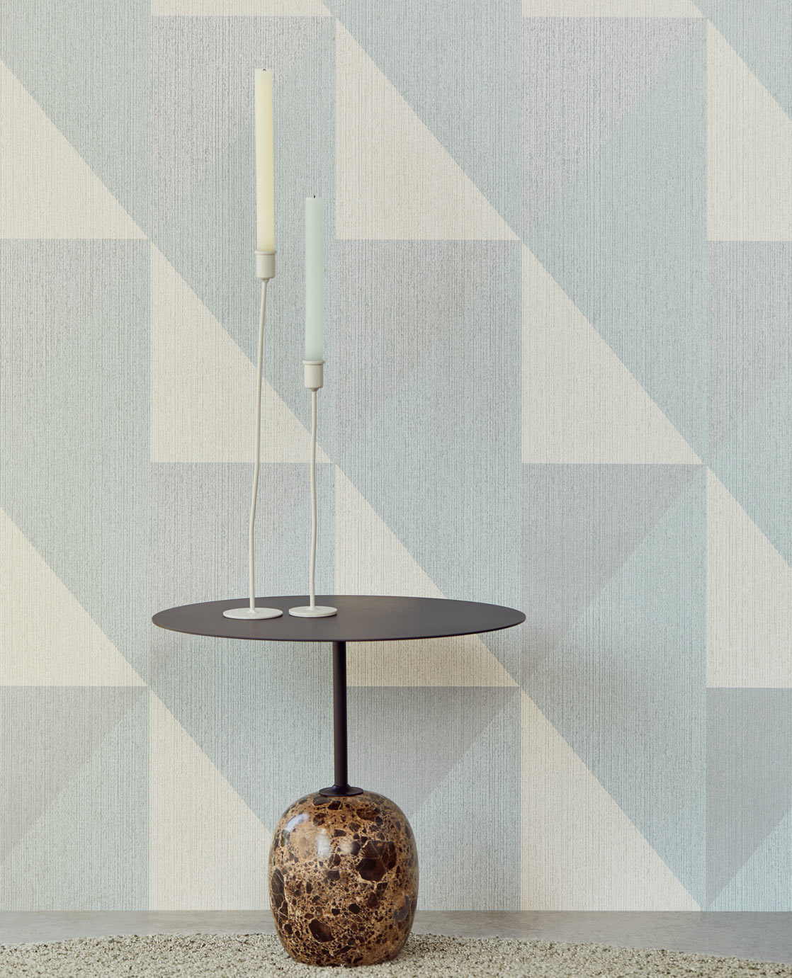 Eijffinger behang Geometrisch Mintgroen