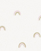 Eijffinger Kinderbehang Regenboog Pastel