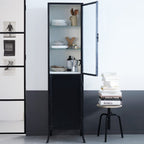 New Routz Vitrinekast Washington S zwart