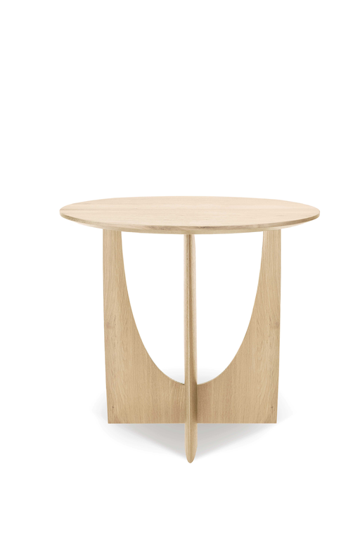Ethnicraft Bijzettafel Geometric Naturel