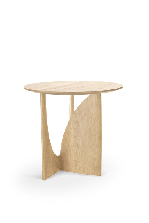 Ethnicraft Bijzettafel Geometric Naturel
