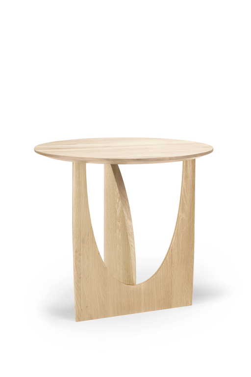 Ethnicraft Bijzettafel Geometric Naturel