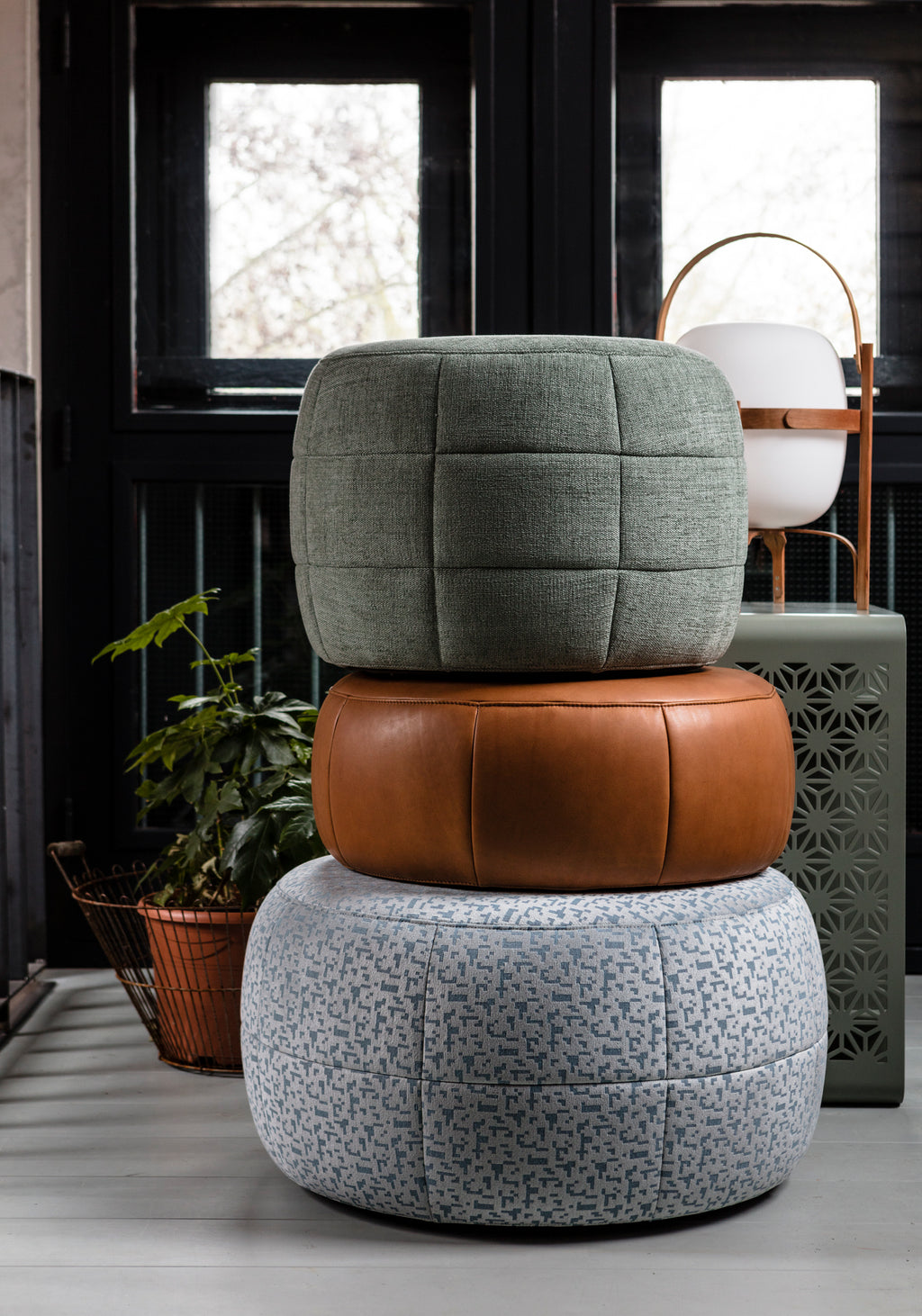 Design on Stock Barrell poef/kruk