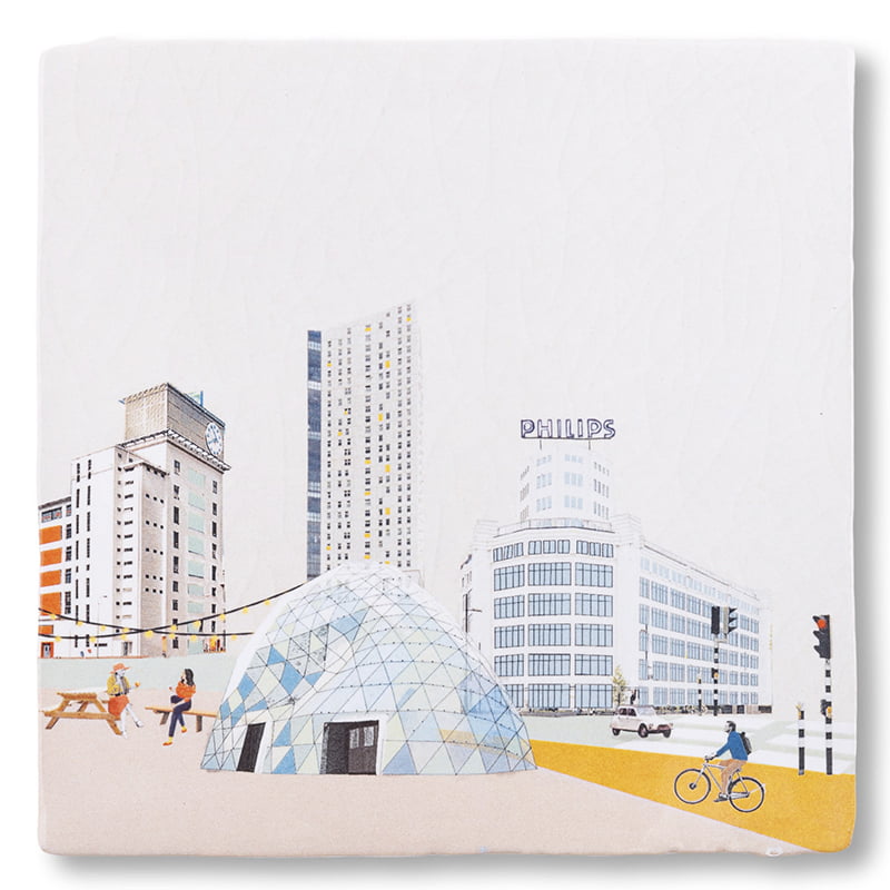Storytiles Tegeltje stad Eindhoven
