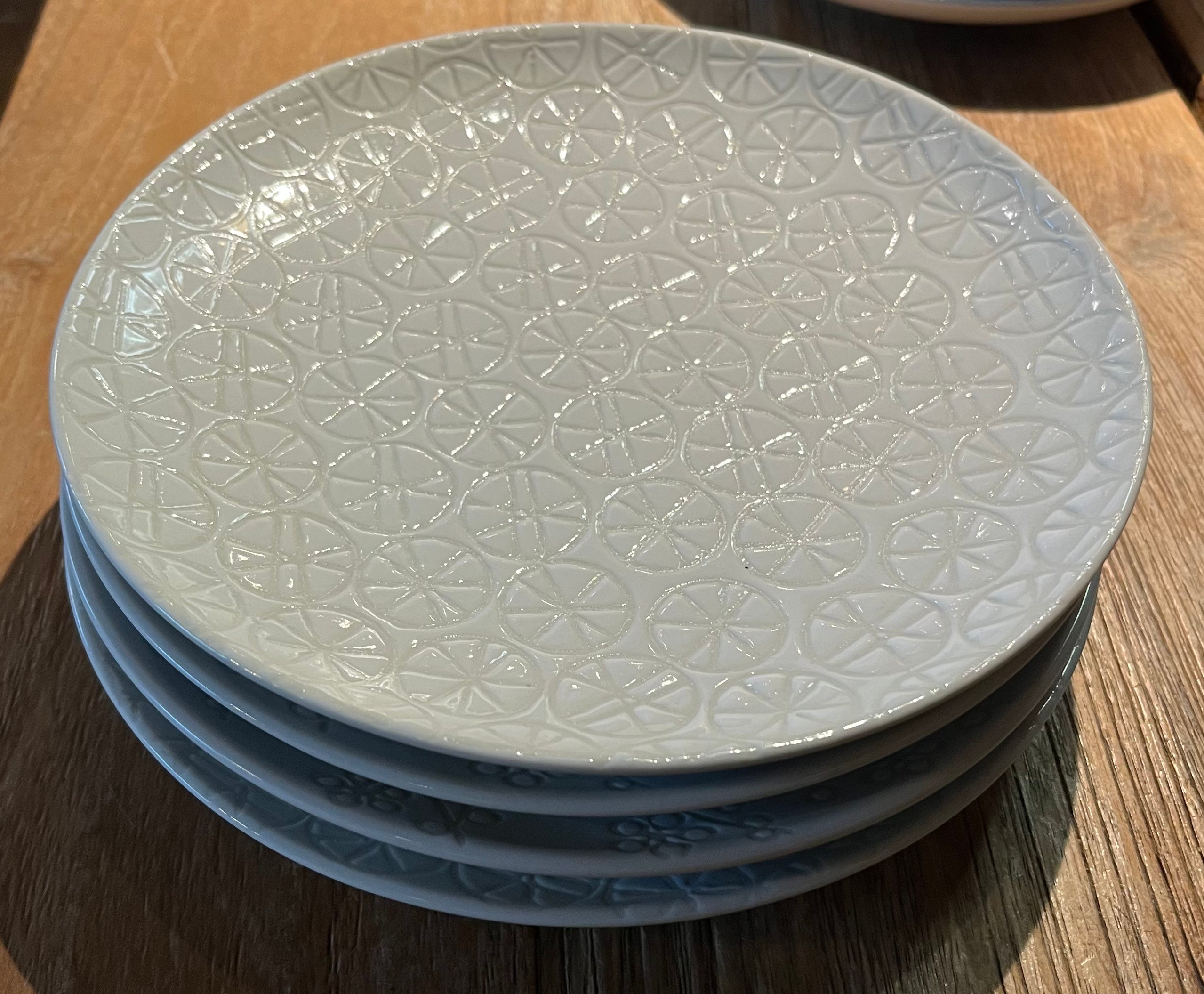 Pols Potten 3D relief ontbijtborden set
