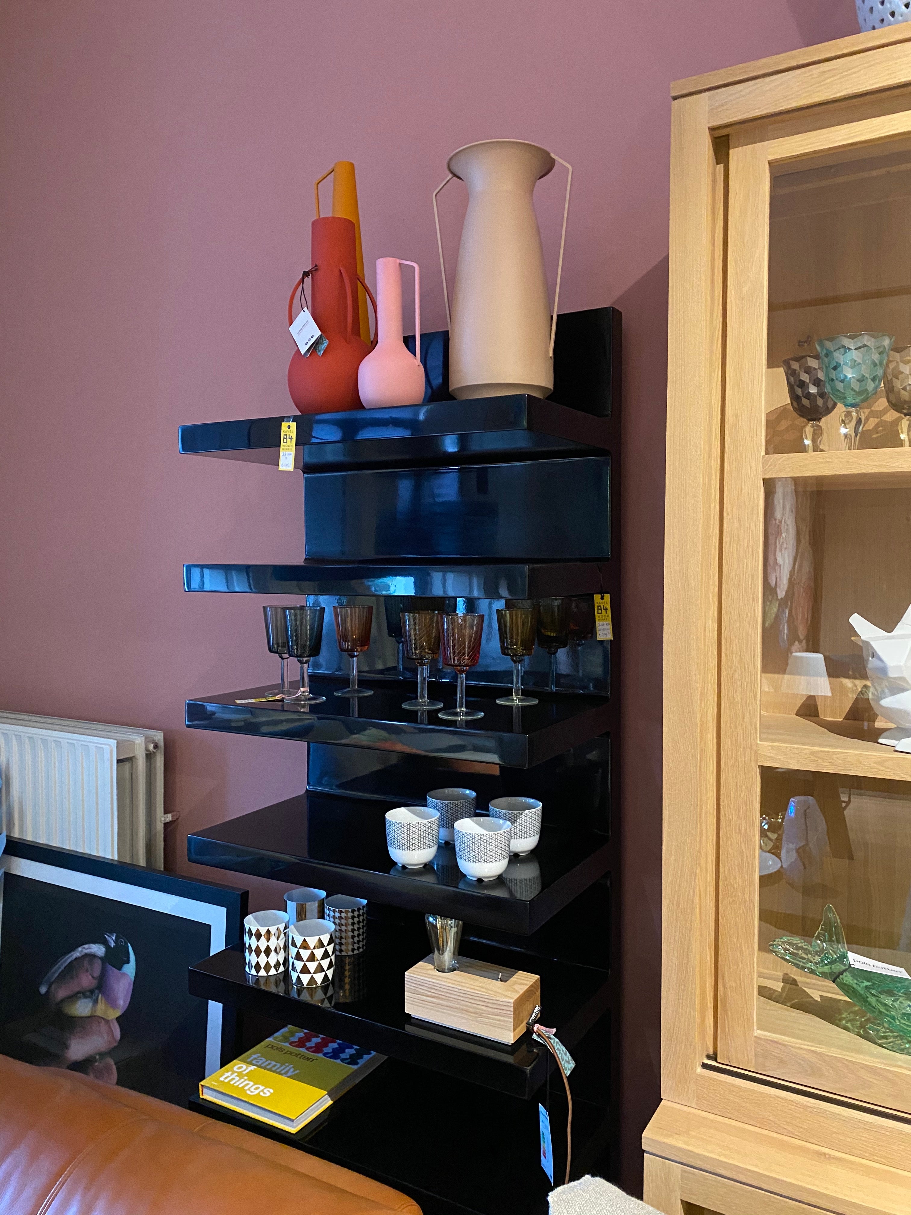 Pols Potten open kast ZWART | Showroom Sale