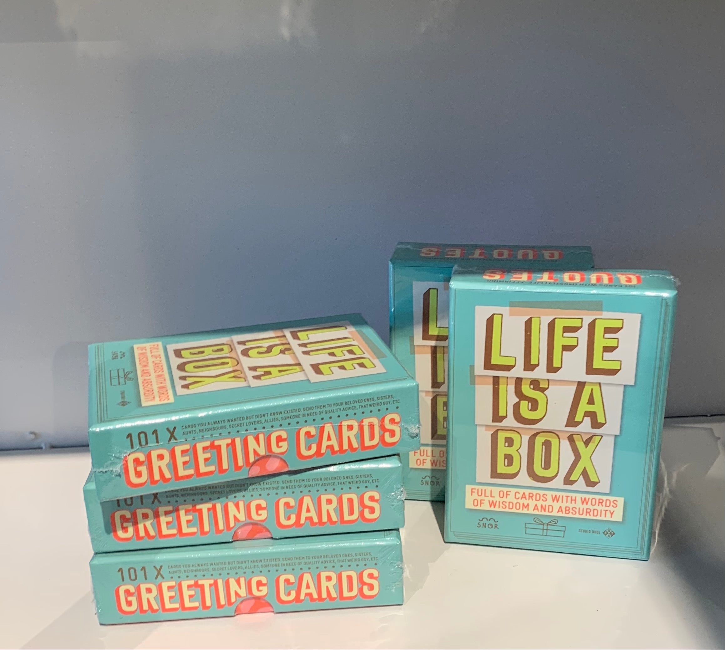 Life is a box - 101 Quote kaartenbox - Studio Boot