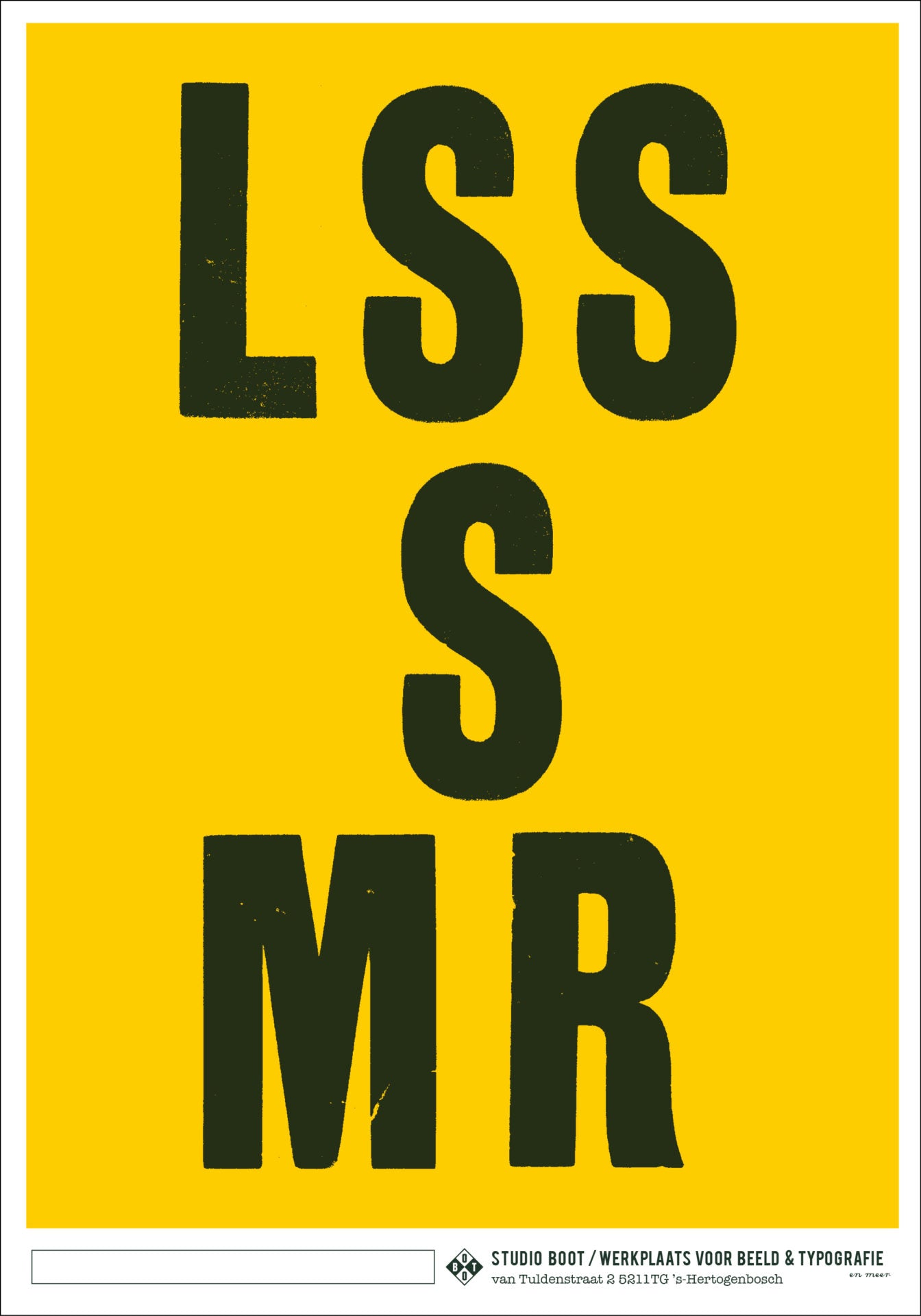 Poster LSS S MR