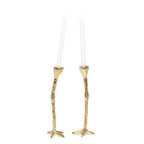 Long Legs kandelaar goud