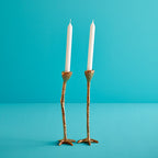 Long Legs kandelaar goud