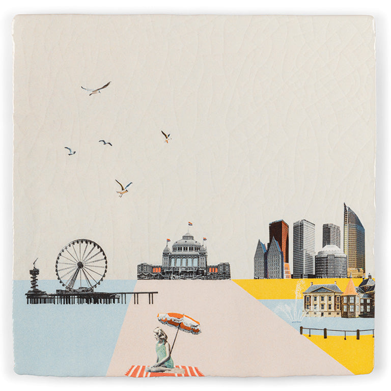 Storytiles Tegeltje stad Den Haag