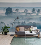 Rebel Walls Blauw Ochtenddauw