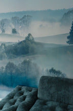 Rebel Walls Blauw Ochtenddauw