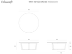 Ethnicraft Tripod salontafel