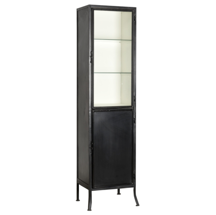 New Routz Vitrinekast Washington S zwart