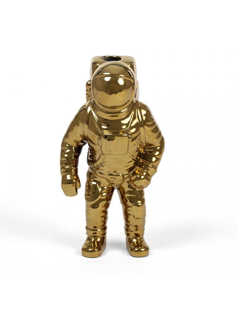 Seletti Starman vaas goud