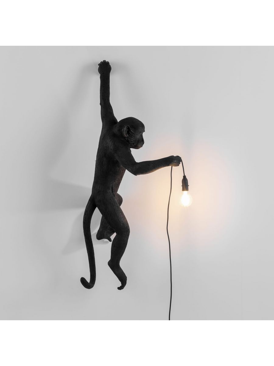Seletti Aaplamp Hanging links zwart