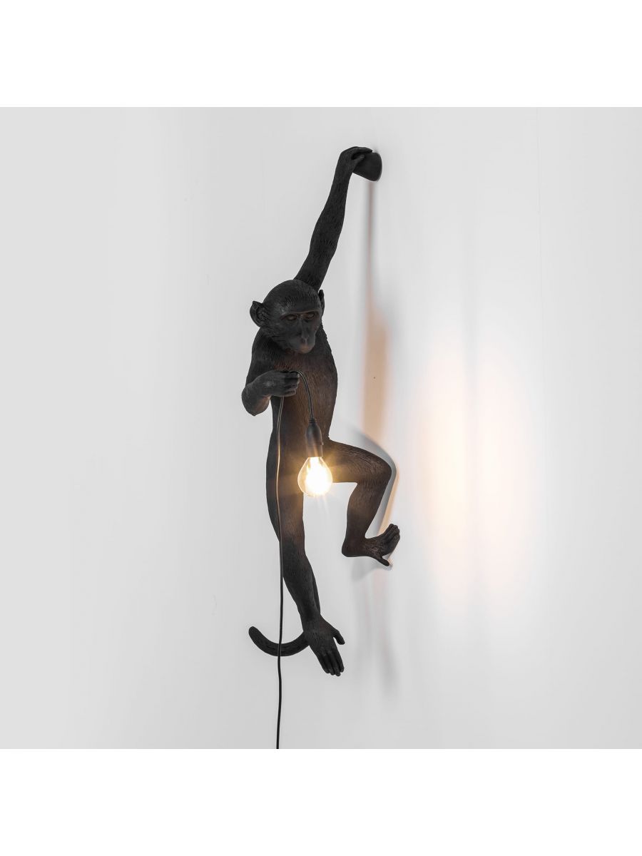 Seletti Aaplamp Hanging links zwart