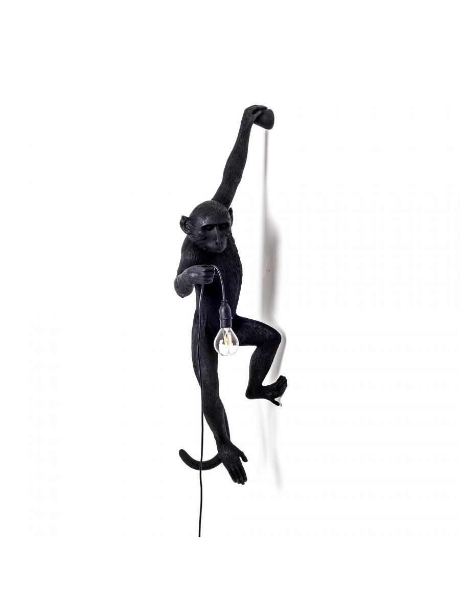 Seletti Aaplamp Hanging links zwart