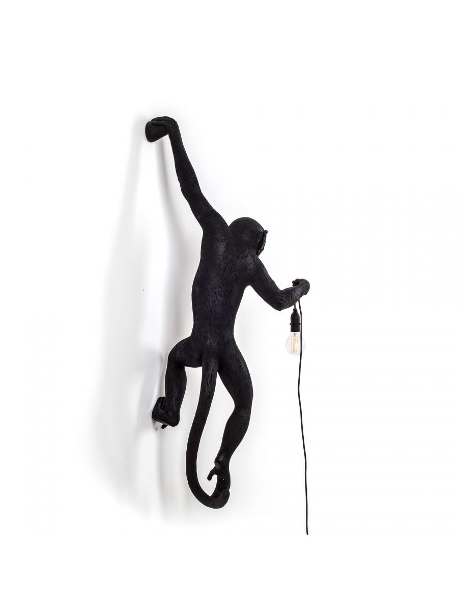 Seletti Aaplamp Hanging links zwart