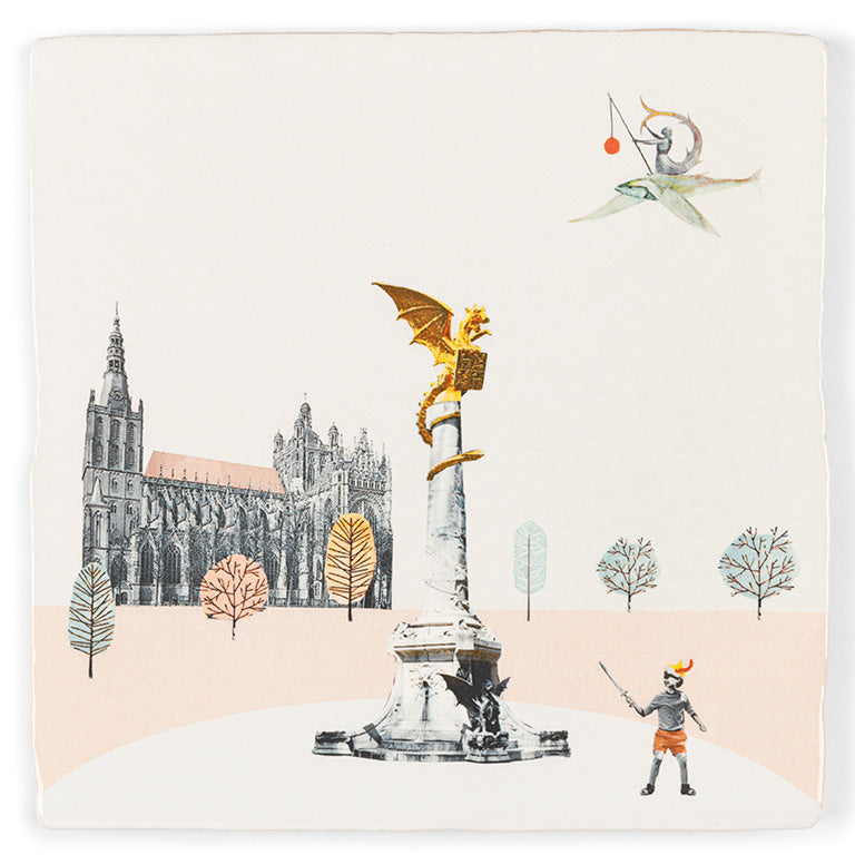 Storytiles Tegeltje stad Den Bosch