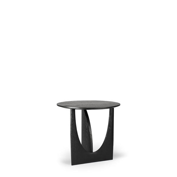 Ethnicraft Bijzettafel Geometric Zwart