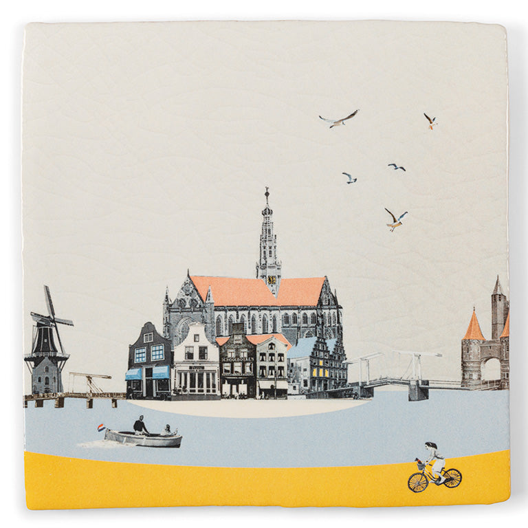 Storytiles Tegeltje stad Haarlem S