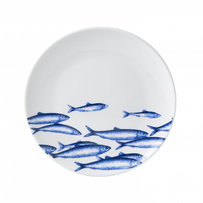 Heinen Delfts Blauw Vissen
