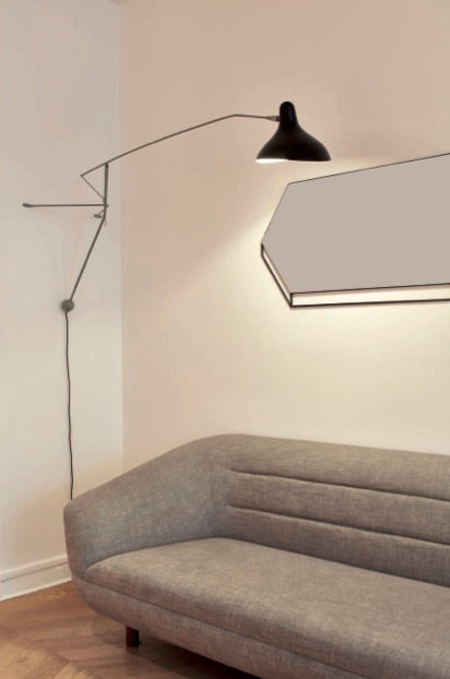 DCW éditions wandlamp Mantis