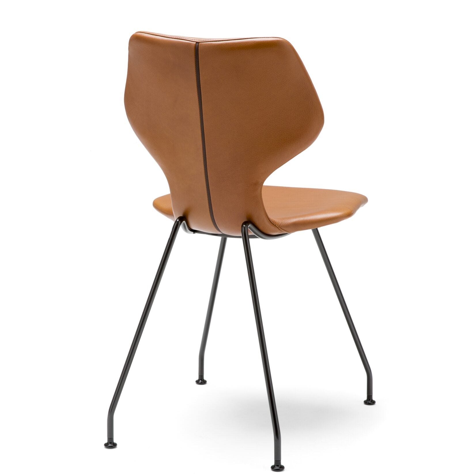 design on stock eetkamerstoel cavalletta leer achterkant