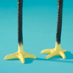 Long Legs kandelaar zwart geel