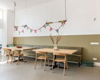Leren Eetkamerbank NICO ARMY