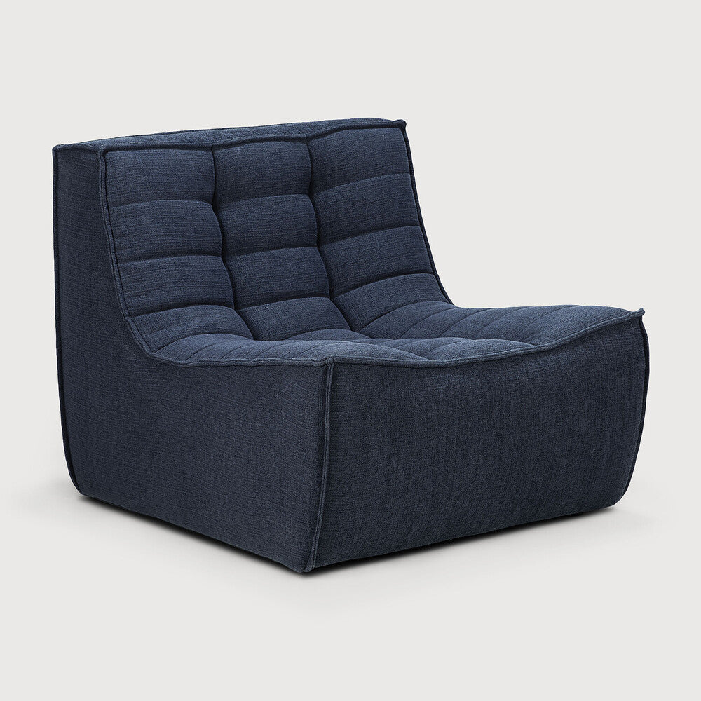 ethnicraft n701 bank 1-zits grafiet