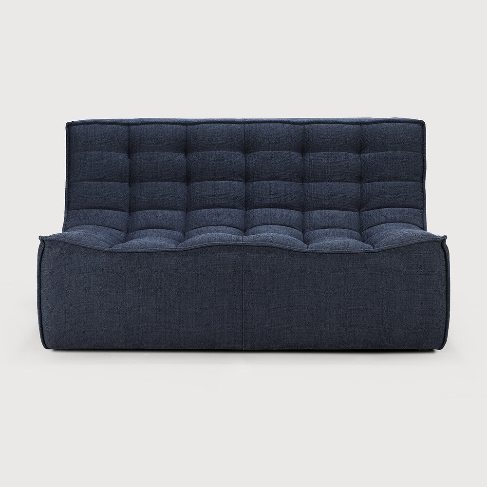 ethnicraft n701 bank 2-zits grafiet
