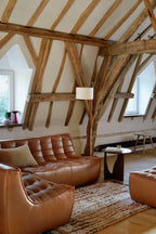Ethnicraft Bijzettafel Geometric Teakhout