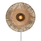 GOOD&MOJO bamboe wandlamp Kalimantan