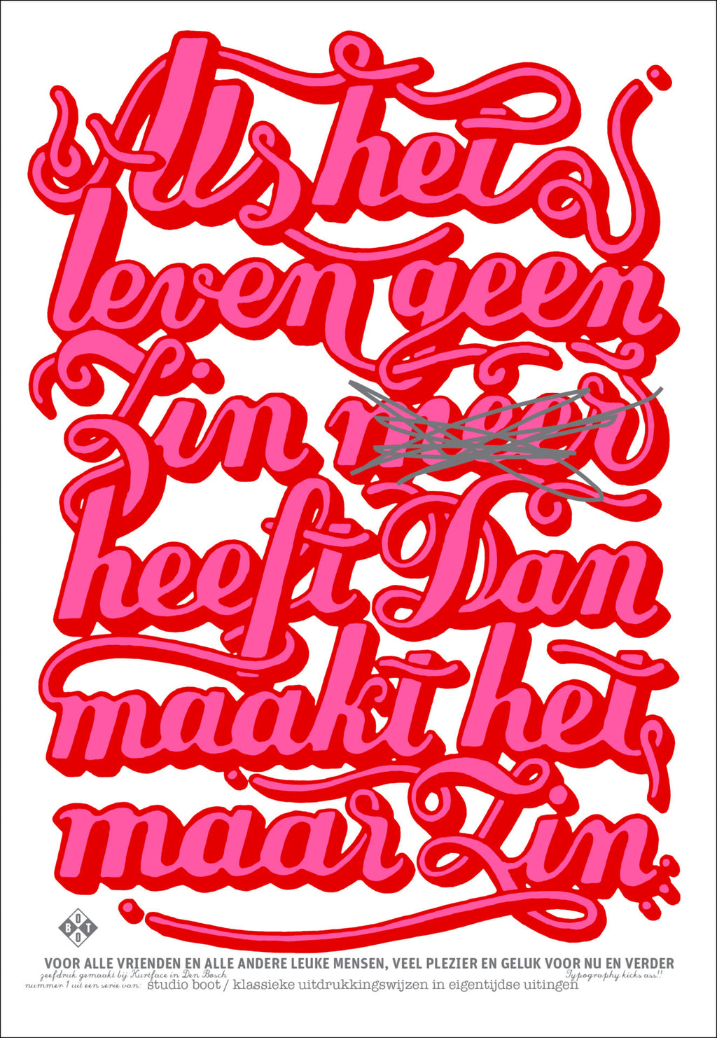 Poster Het Leven