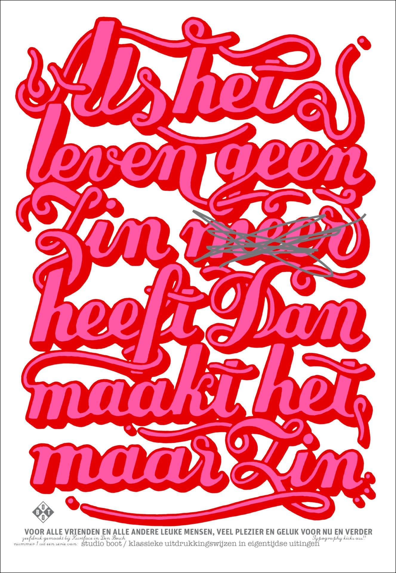 Poster Het Leven