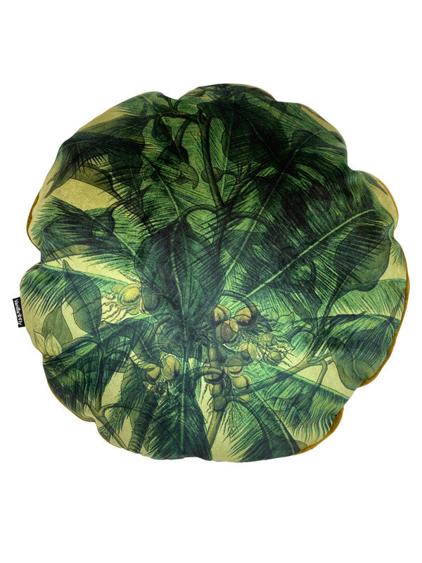 Palm kussen rond