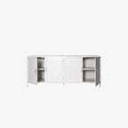 New Routz Dressoir Detroit Wit open deuren.