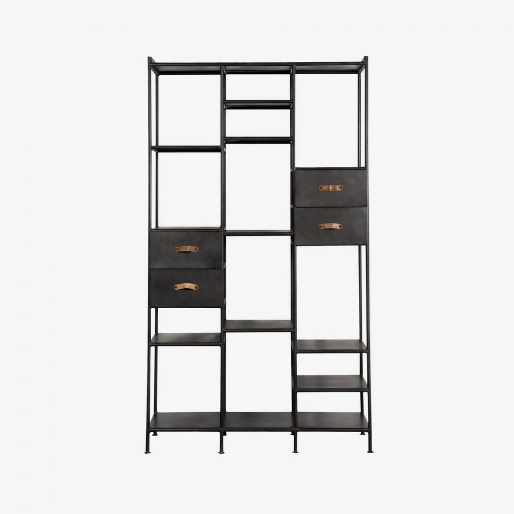 New Routz open kast Indi Zwart.