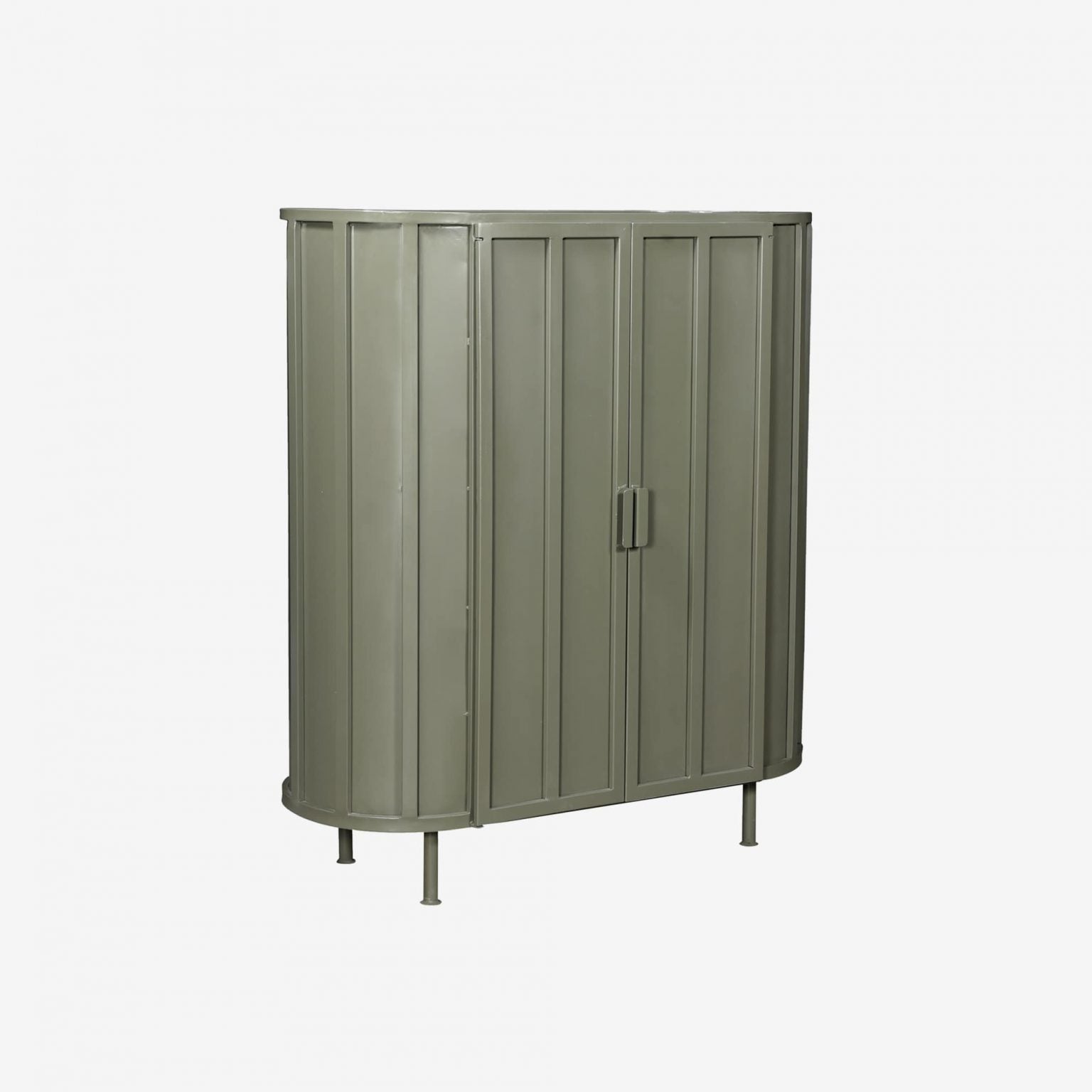 New Routz wandkast Aspen olijfgroen.