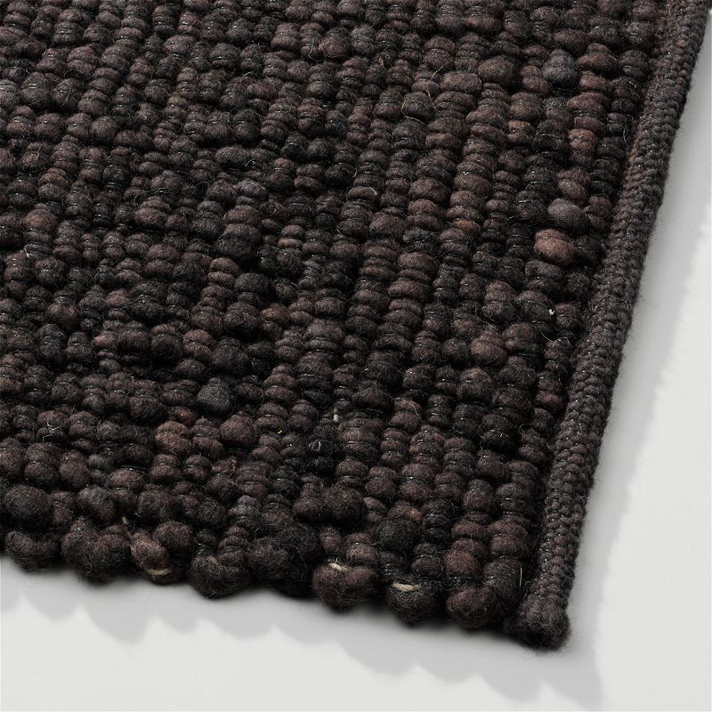 Perletta vloerkleed Gravel in de kleur Brownie 368.