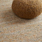 Perletta vloerkleed Gravel close-up.