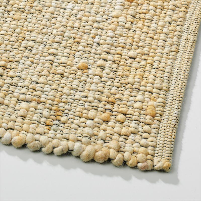 Perletta vloerkleed Gravel in de kleur Gold 422.