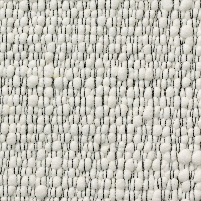 Perletta vloerkleed Gravel in de kleur Opal 100.