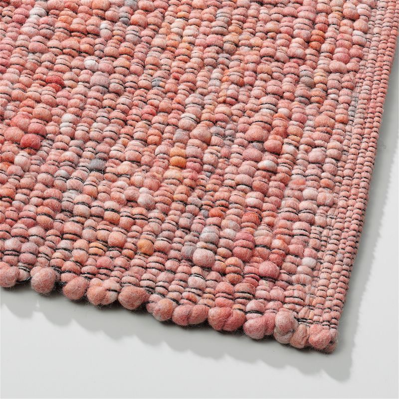 Perletta vloerkleed Gravel in de kleur Peach 111.