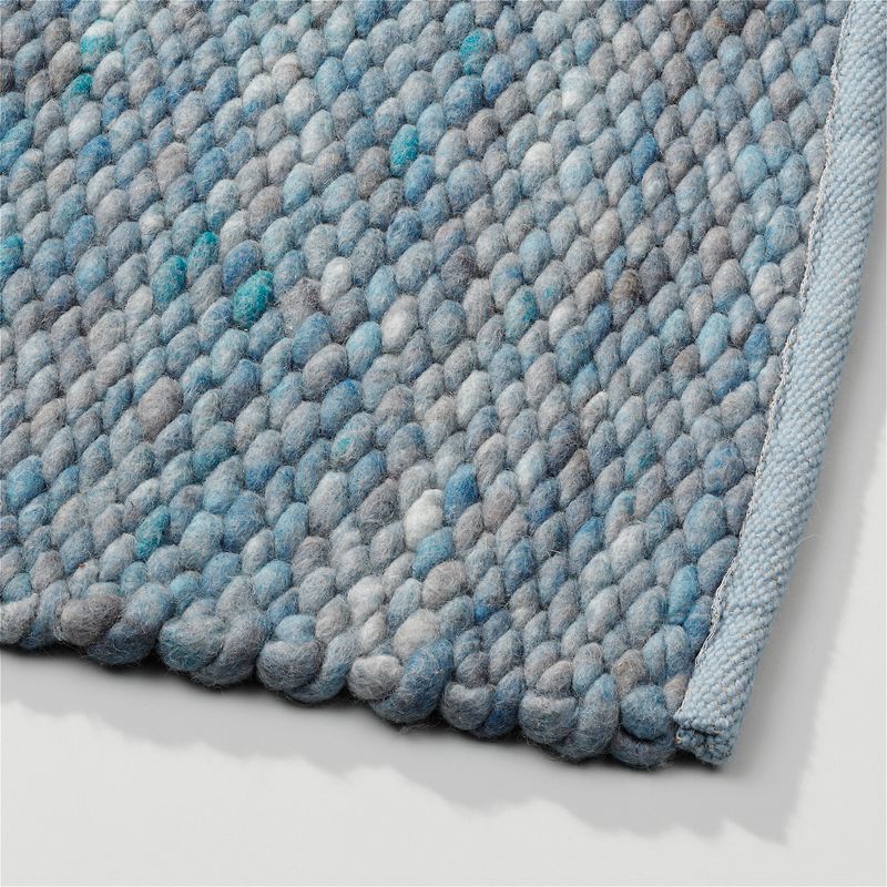 Perletta vloerkleed Limone in de kleur Aqua 153.