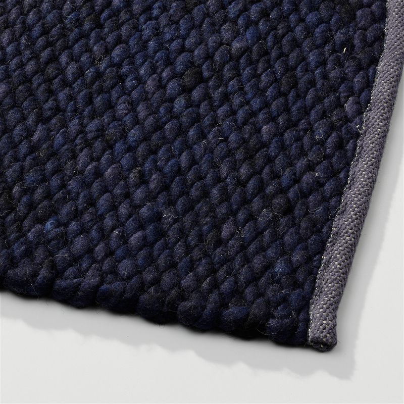 Perletta vloerkleed Limone in de kleur Navy 059.