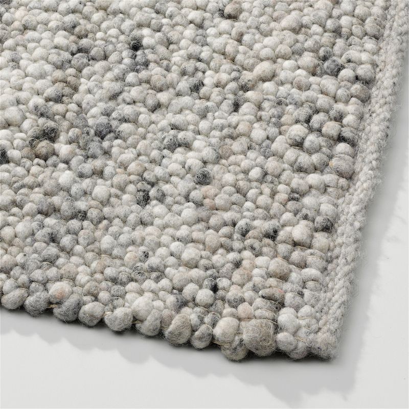 Perletta vloerkleed Pebbles in de kleur Cement 332.